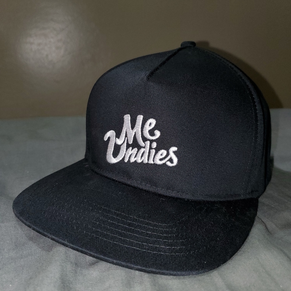 MeUndies Black Snapback Hat